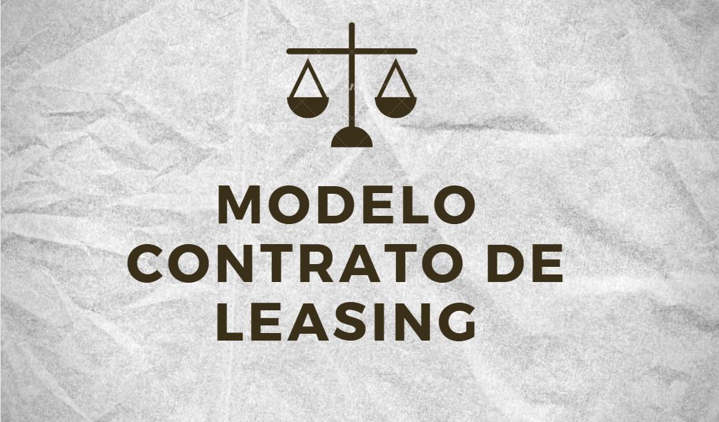 modelo de contrato de leasing