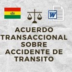 ACUERDO TRANSACCIONAL SOBRE ACCIDENTE DE TRANSITO