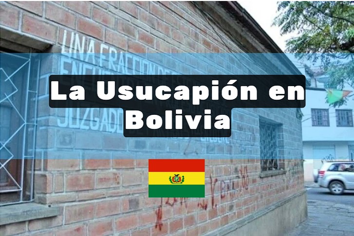 La usucapion en Bolivia