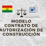 MODELO CONTRATO DE AUTORIZACION DE CONSTRUCCIÓN