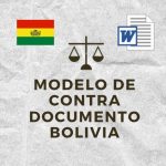 MODELO DE CONTRA DOCUMENTO BOLIVIA
