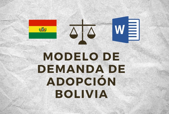 MODELO DE DEMANDA DE ADOPCIÓN BOLIVIA