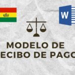 MODELO DE RECIBO DE PAGO BOLIVIA EN WORD