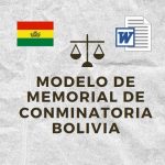 Modelo de Memorial de Conminatoria Bolivia