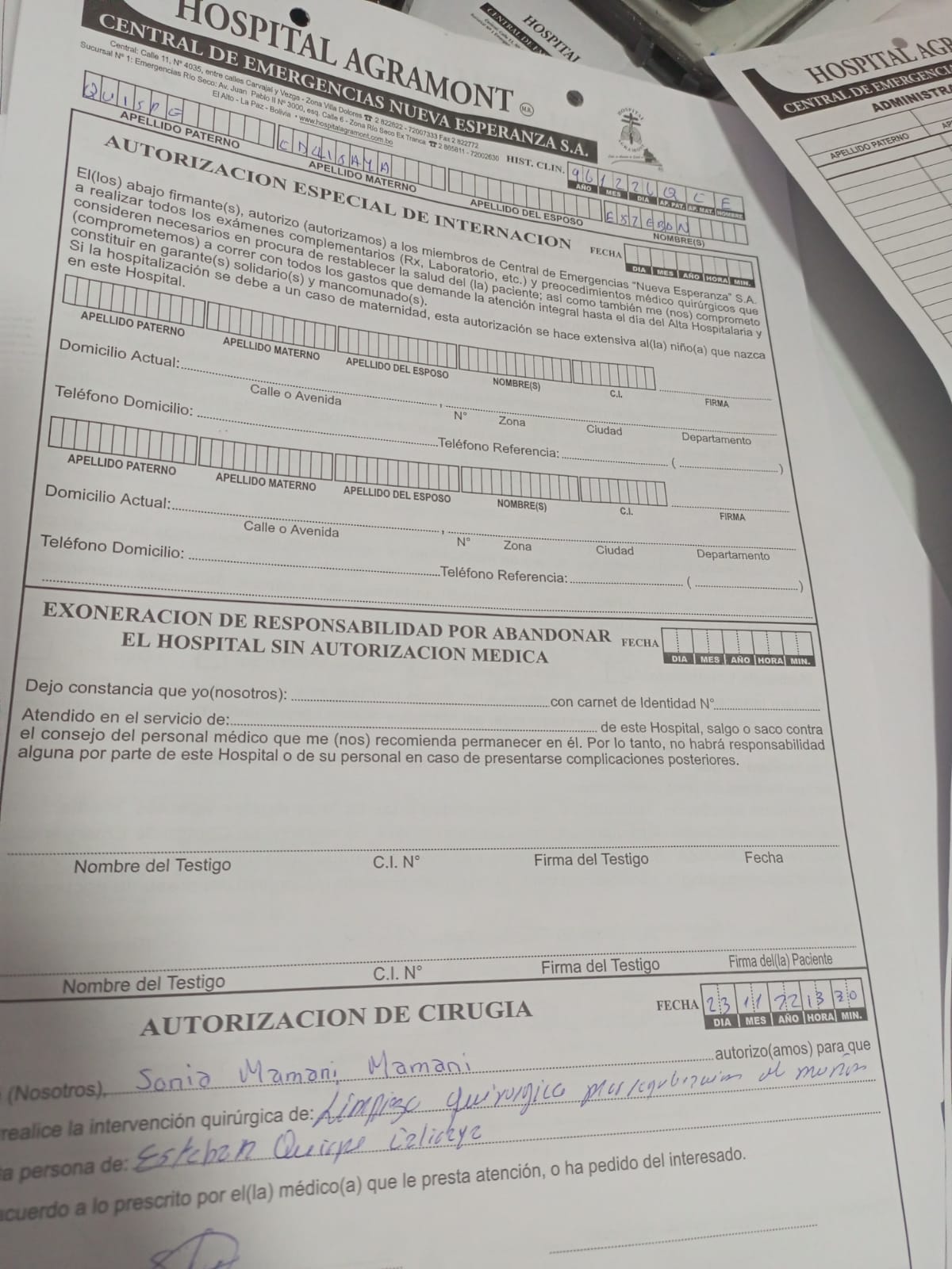 CONSENTIMIENTO INFORMADO EN BOLIVIA | Ética y legalidad 