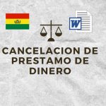 cancelación de préstamo de dinero Bolivia