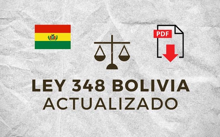 ley 348 bolivia actualizado