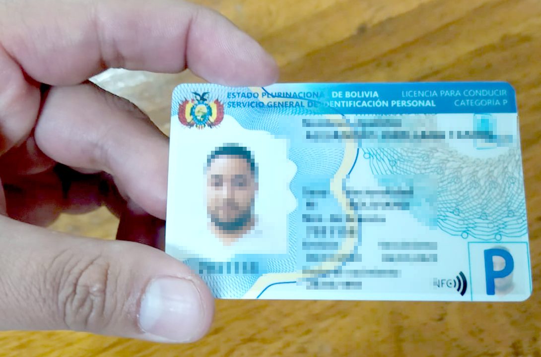 requisitos licencia de conducir en Bolivia